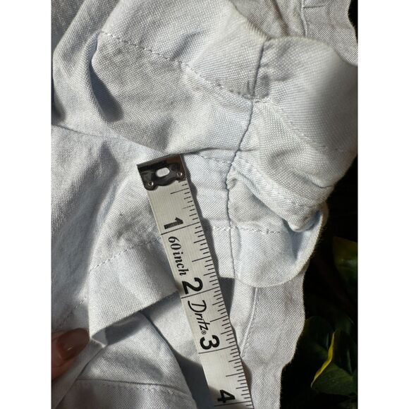 Zara Baby Blue Shortall Jumpsuit Size Medium - Picture 7 of 8